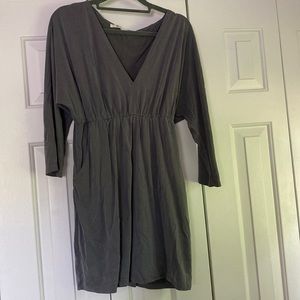 Long sleeve mini dress